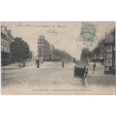 Saint-Mandé - Rue Mougenot et Avenue Victor Hugo 